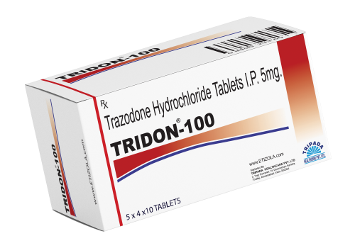 TRIDON 100 5 MG - Trazodone hydrochloride tablets