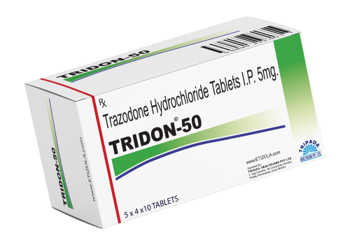TRIDON 50 5 MG - Trazodone hydrochloride tablets