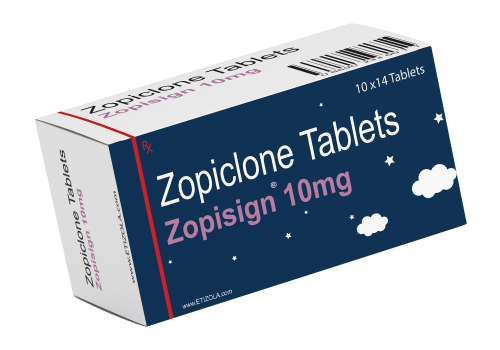 Zopisign 10 MG - Zopiclone tablets