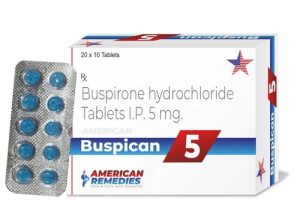 Buspican 5 MG - Buspirone hydrochloride tablets