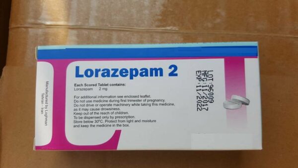 Domestic Shipped - Tehran Lorazepam 2MG